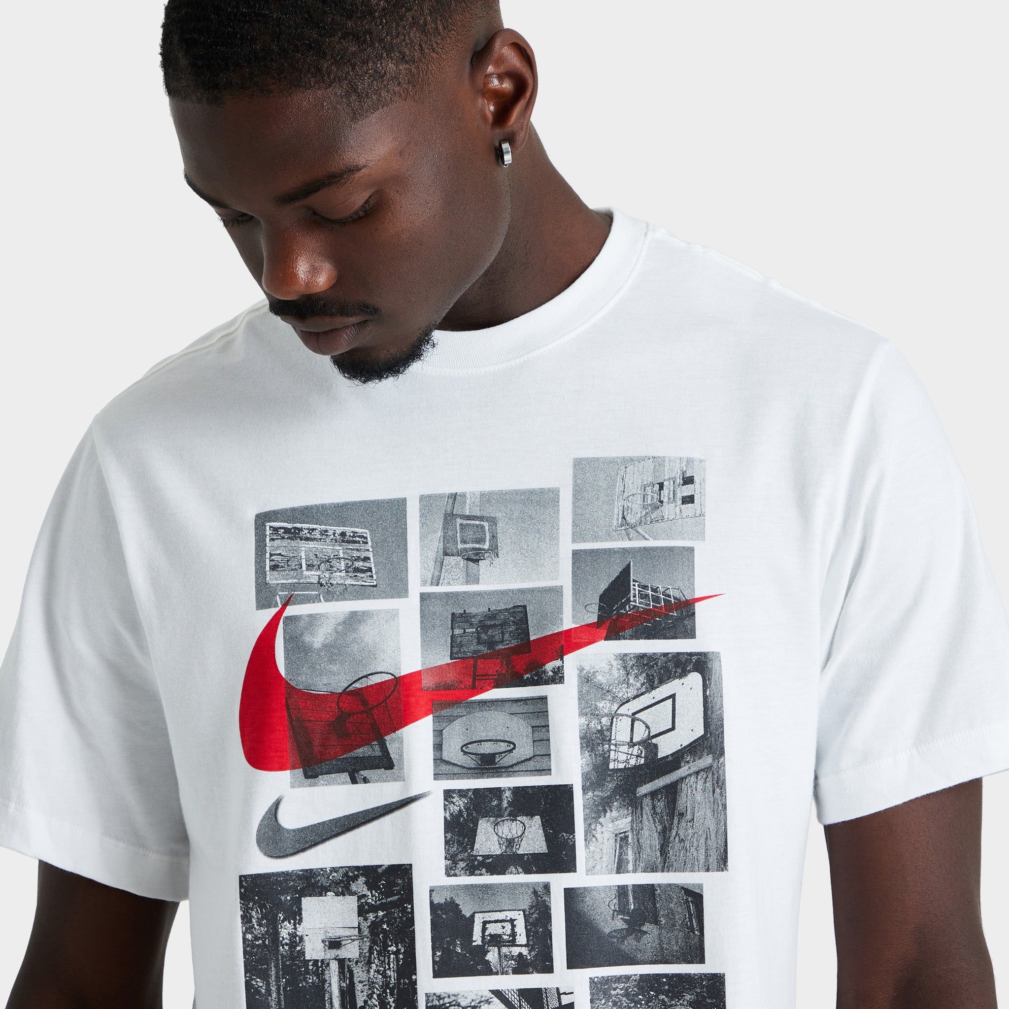 Nike Basketball T-shirt / White sold by JD Sports product image thumbnail 3