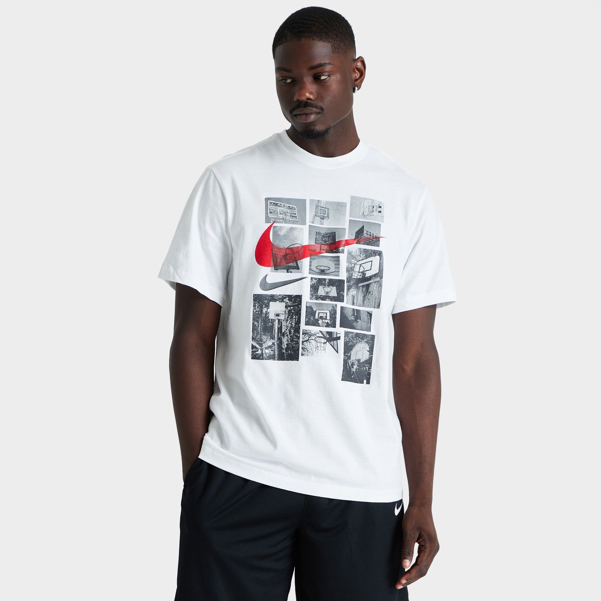 Nike Basketball T-shirt / White sold by JD Sports