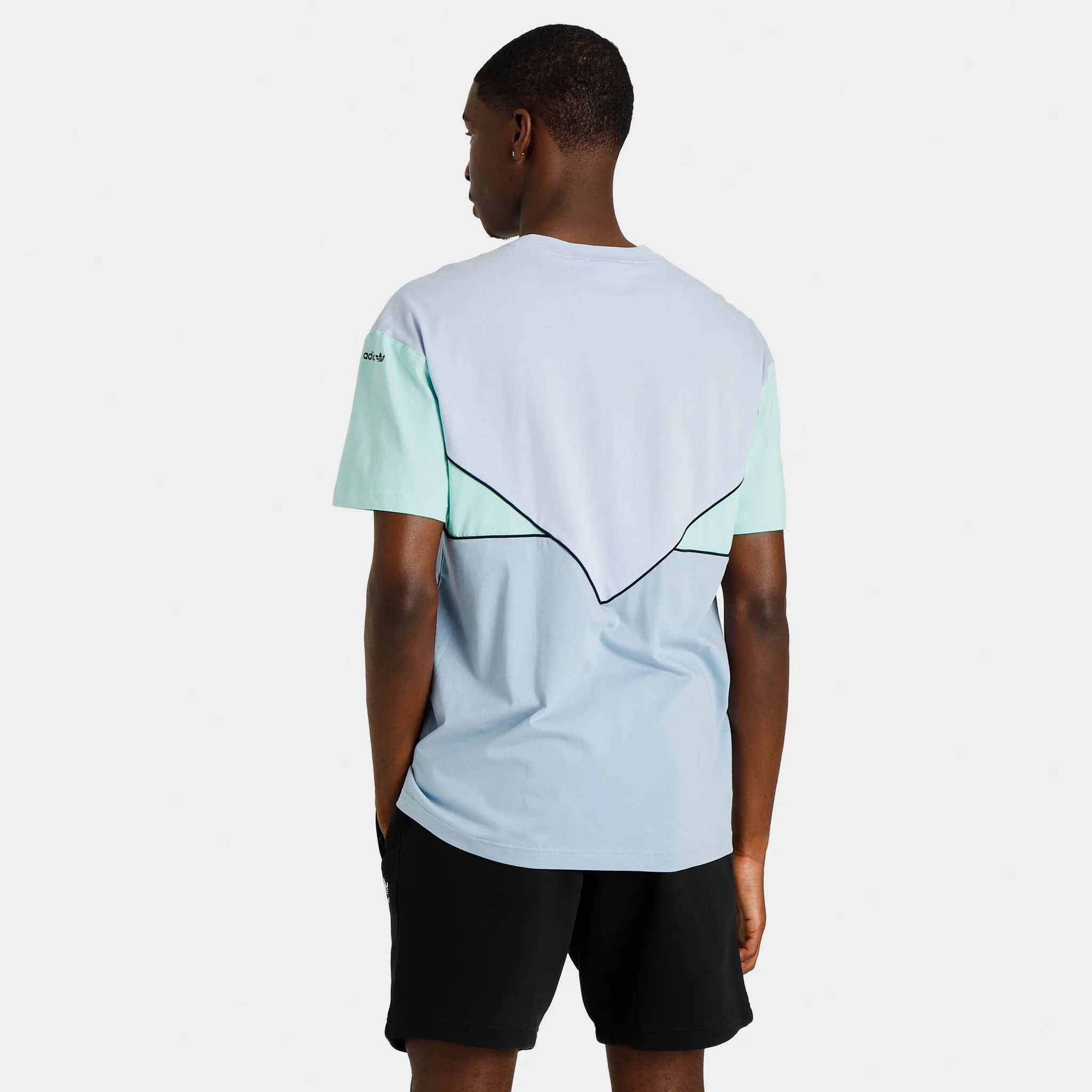 adidas Originals Adicolor Seasonal Archive T-shirt Blue Dawn / Ambient Sky - Easy Green sold by JD Sports product image thumbnail 2