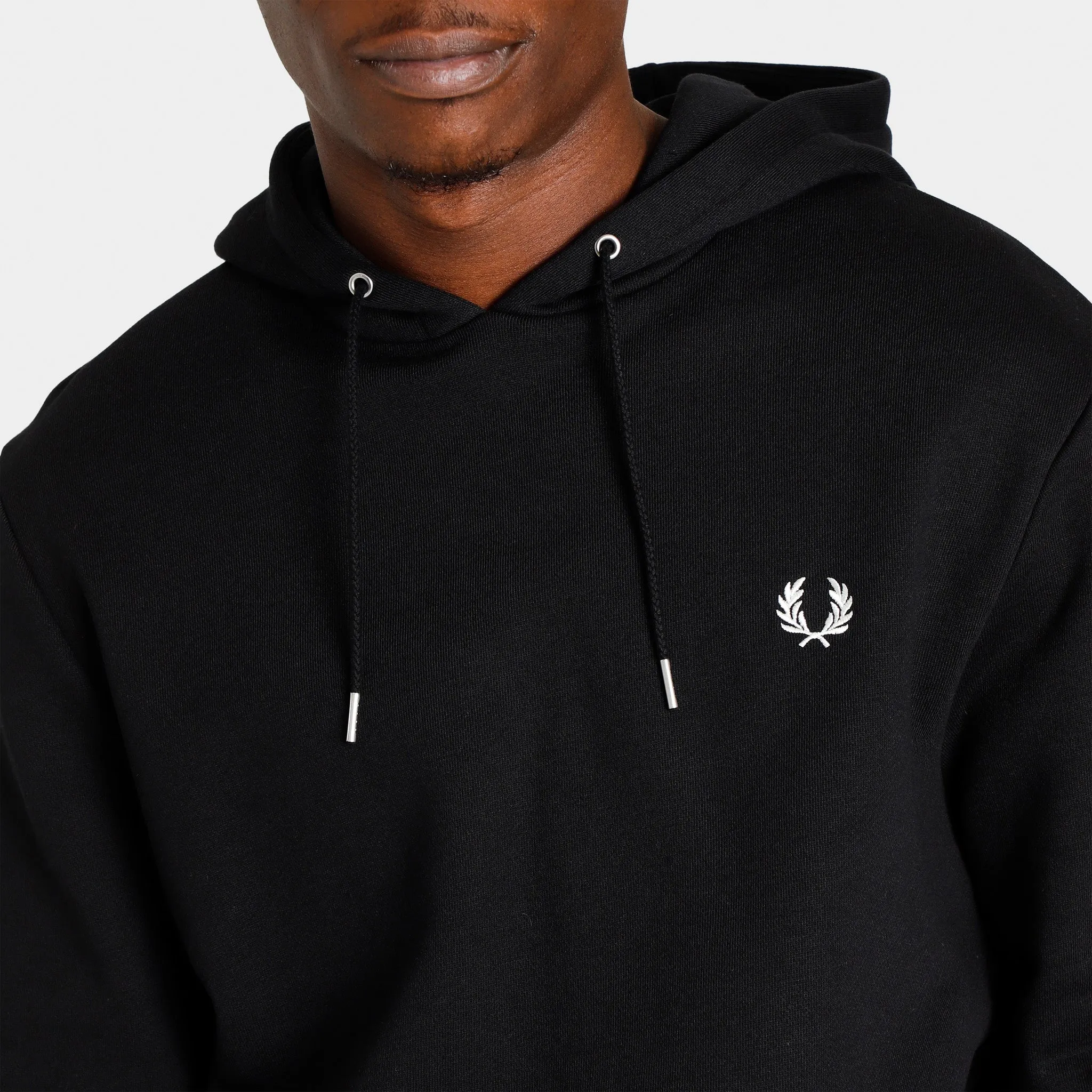 Fred Perry Tipped Pullover Hoodie / Black sold by JD Sports product image thumbnail 3