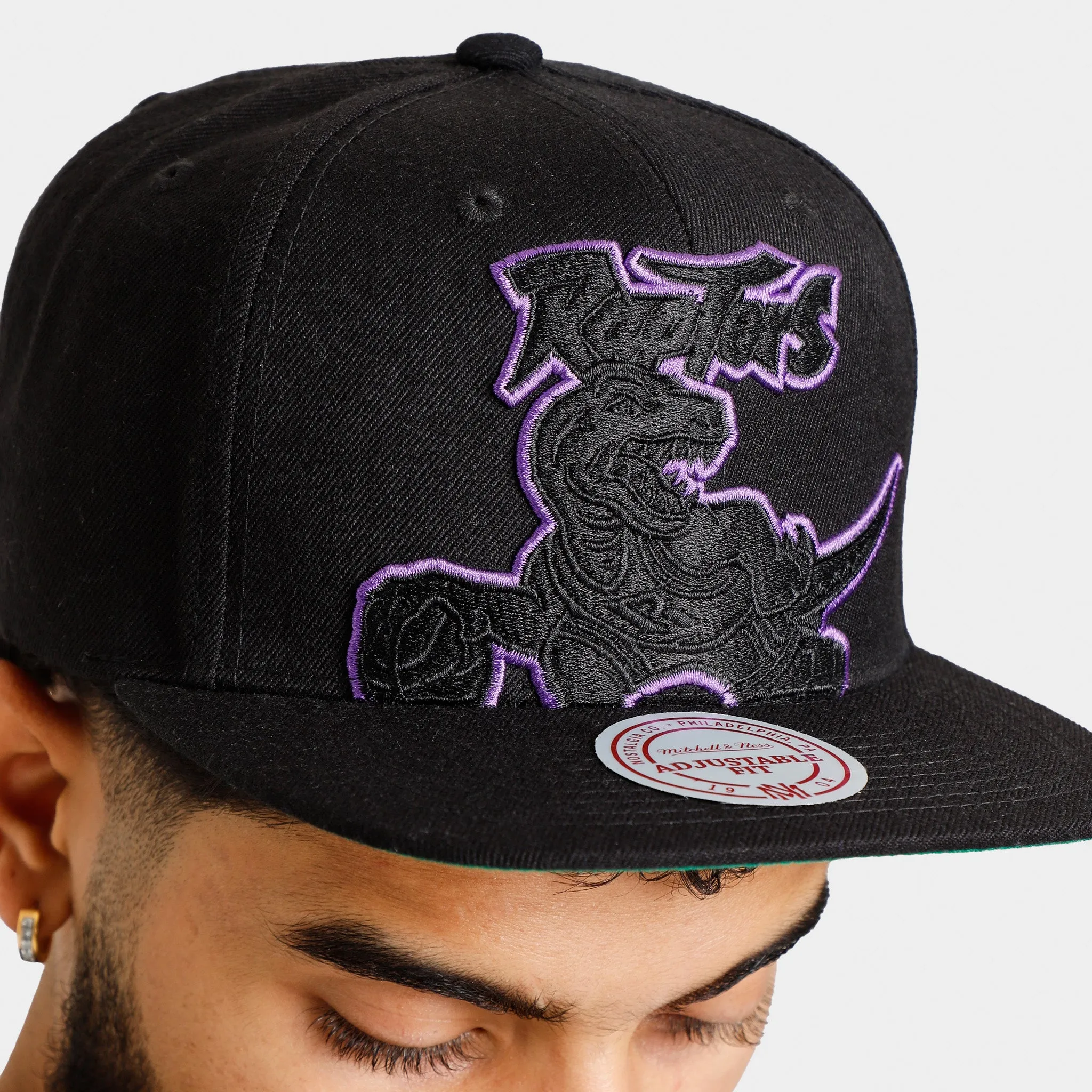 Mitchell & Ness Toronto Raptors Dynamic Snapback / Black sold by JD Sports product image thumbnail 4