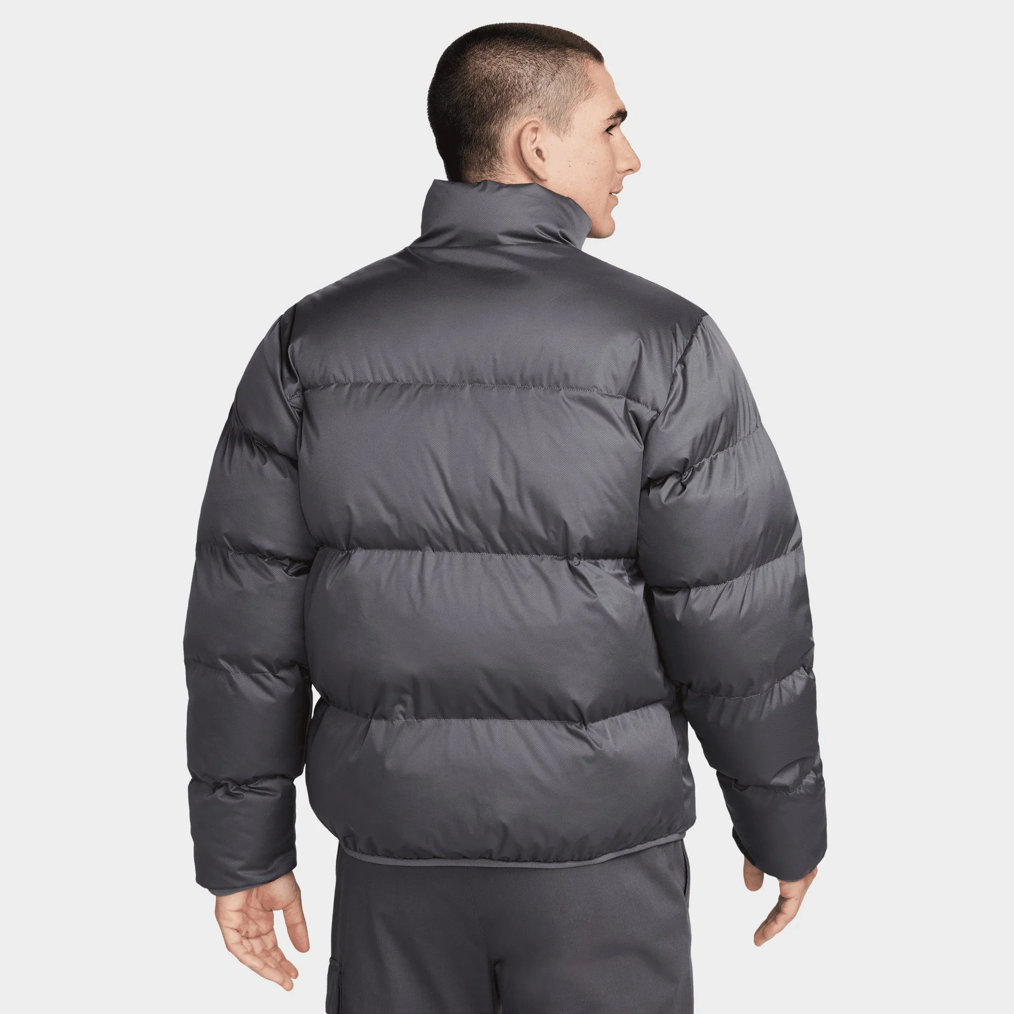 Nike Sportswear Club Puffer Jacket Iron Grey / White sold by JD Sports product image thumbnail 2