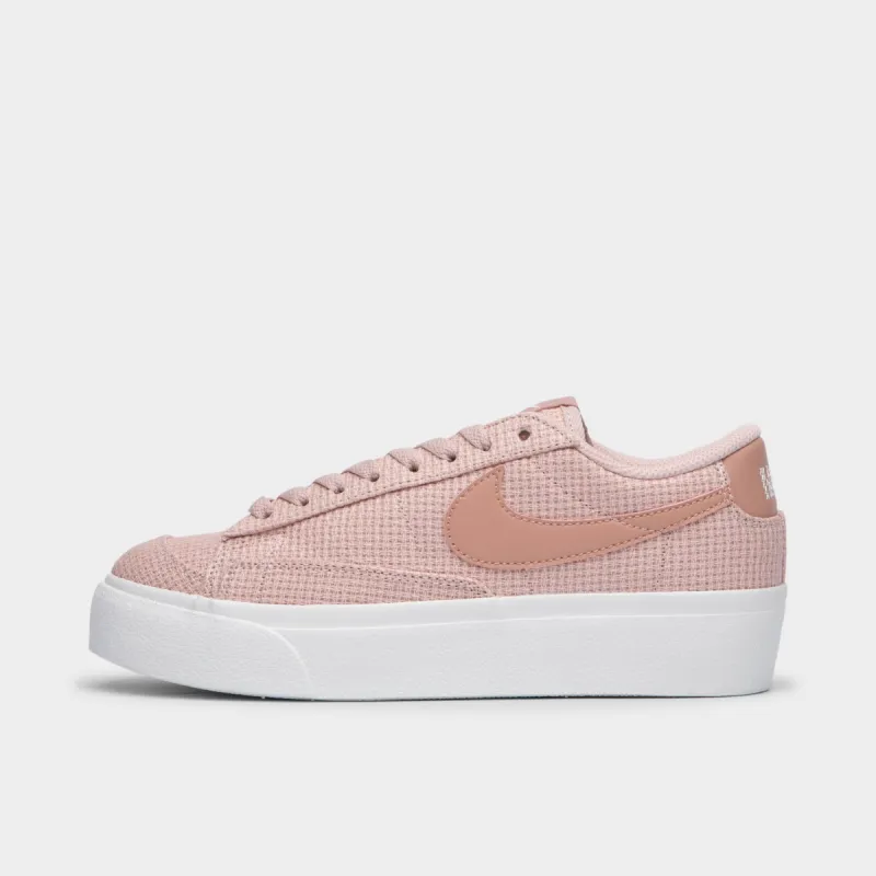 Nike Women’s Blazer Low Platform Pink Oxford / Rose Whisper - Summit White sold by JD Sports