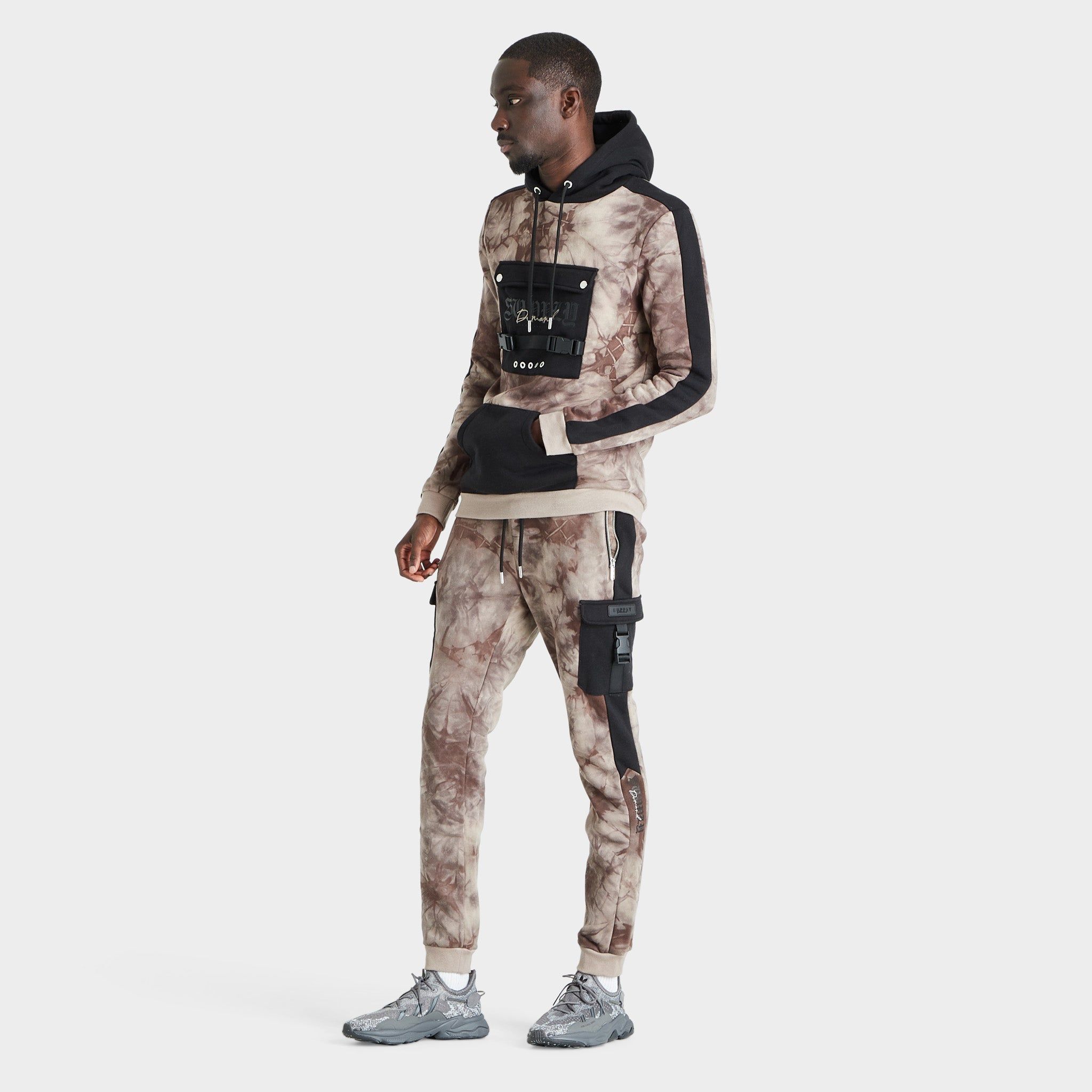 Supply & Demand Corrupt Cargo Pullover Hoodie / Driftwood sold by JD Sports product image thumbnail 6