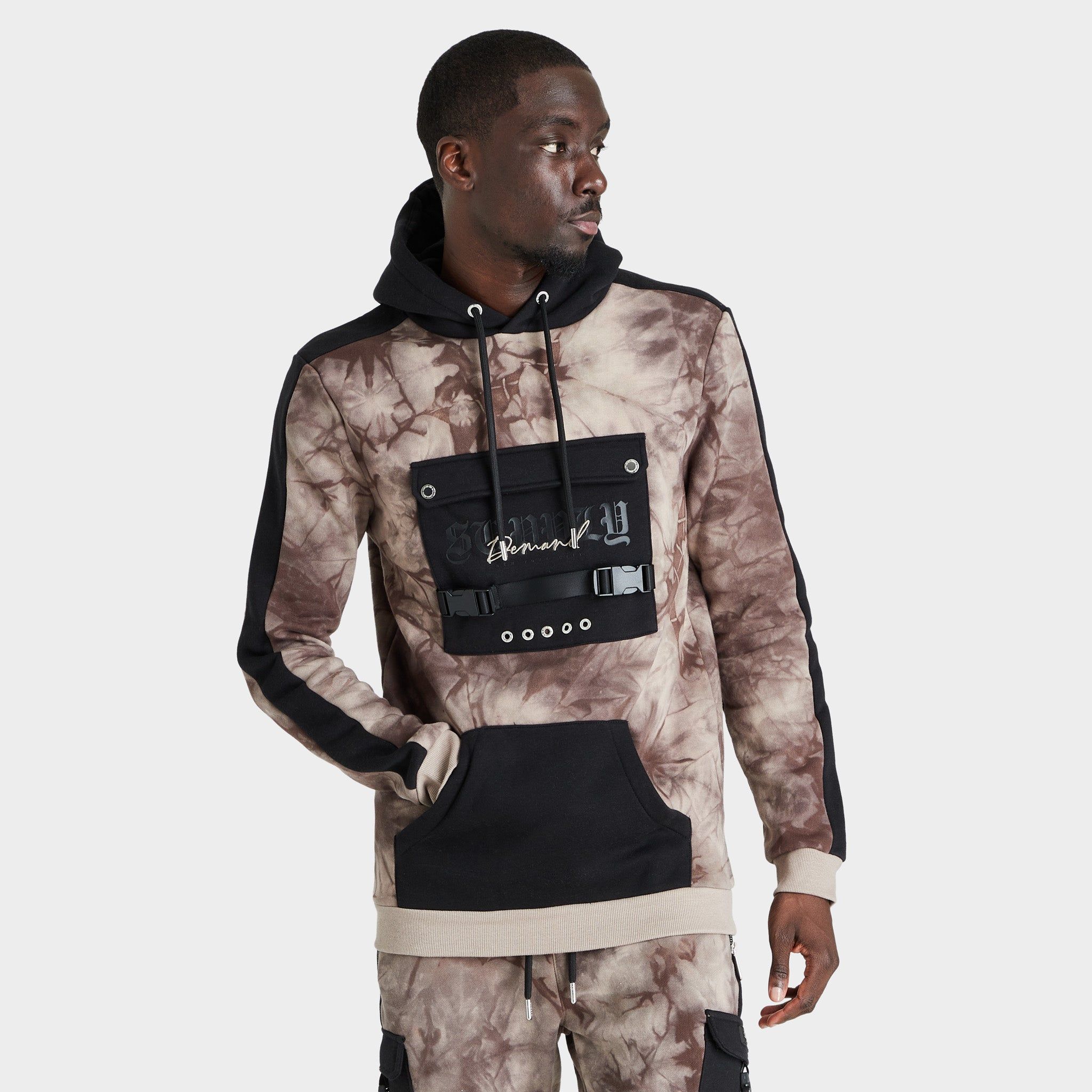 Supply & Demand Corrupt Cargo Pullover Hoodie / Driftwood sold by JD Sports product image thumbnail 5