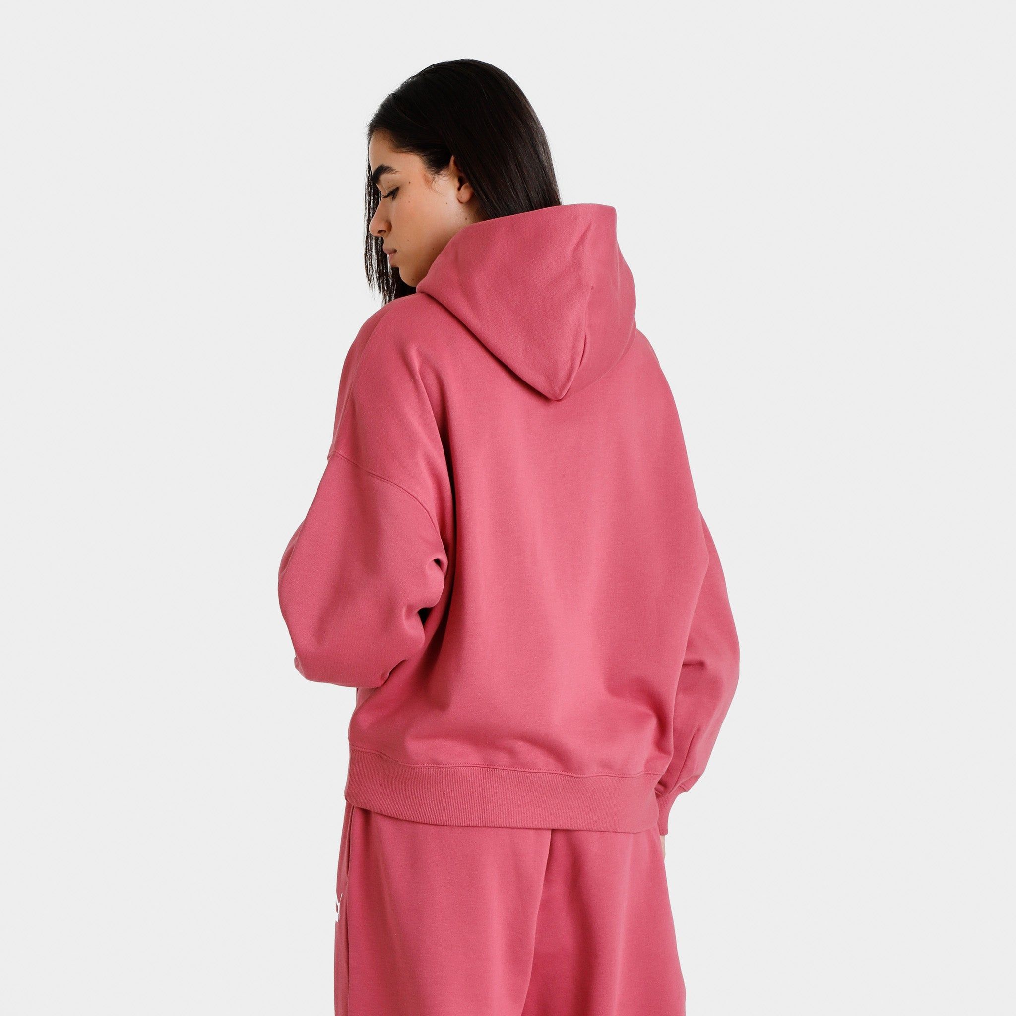 Puma Women's Classics Oversized Pullover Hoodie / Dusty Orchid sold by JD Sports product image thumbnail 4