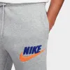 Nike Sportswear Club Fleece Chenille Futura Joggers Dark Grey Heather / Safety Orange sold by JD Sports