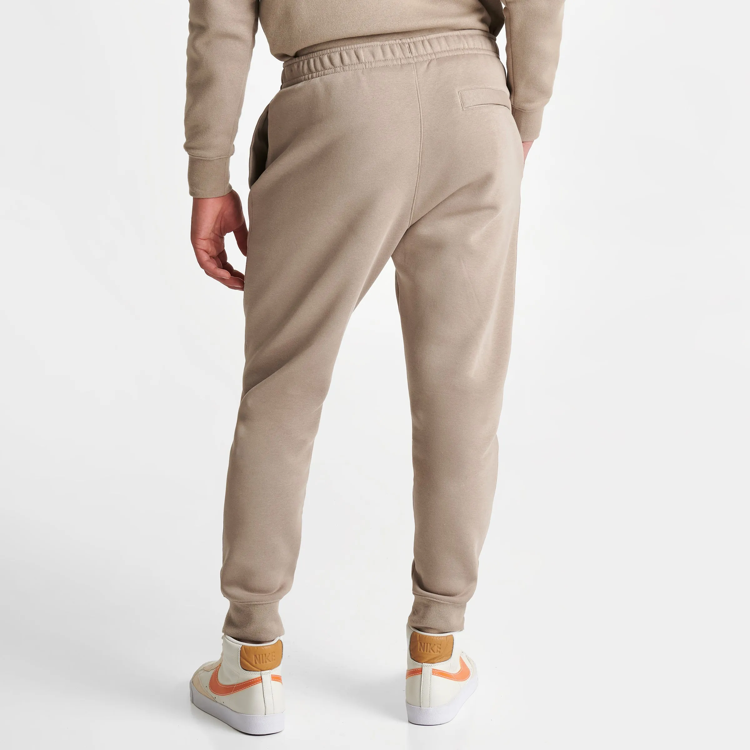 Nike Sportswear Club Fleece Joggers Khaki / White sold by JD Sports product image thumbnail 4