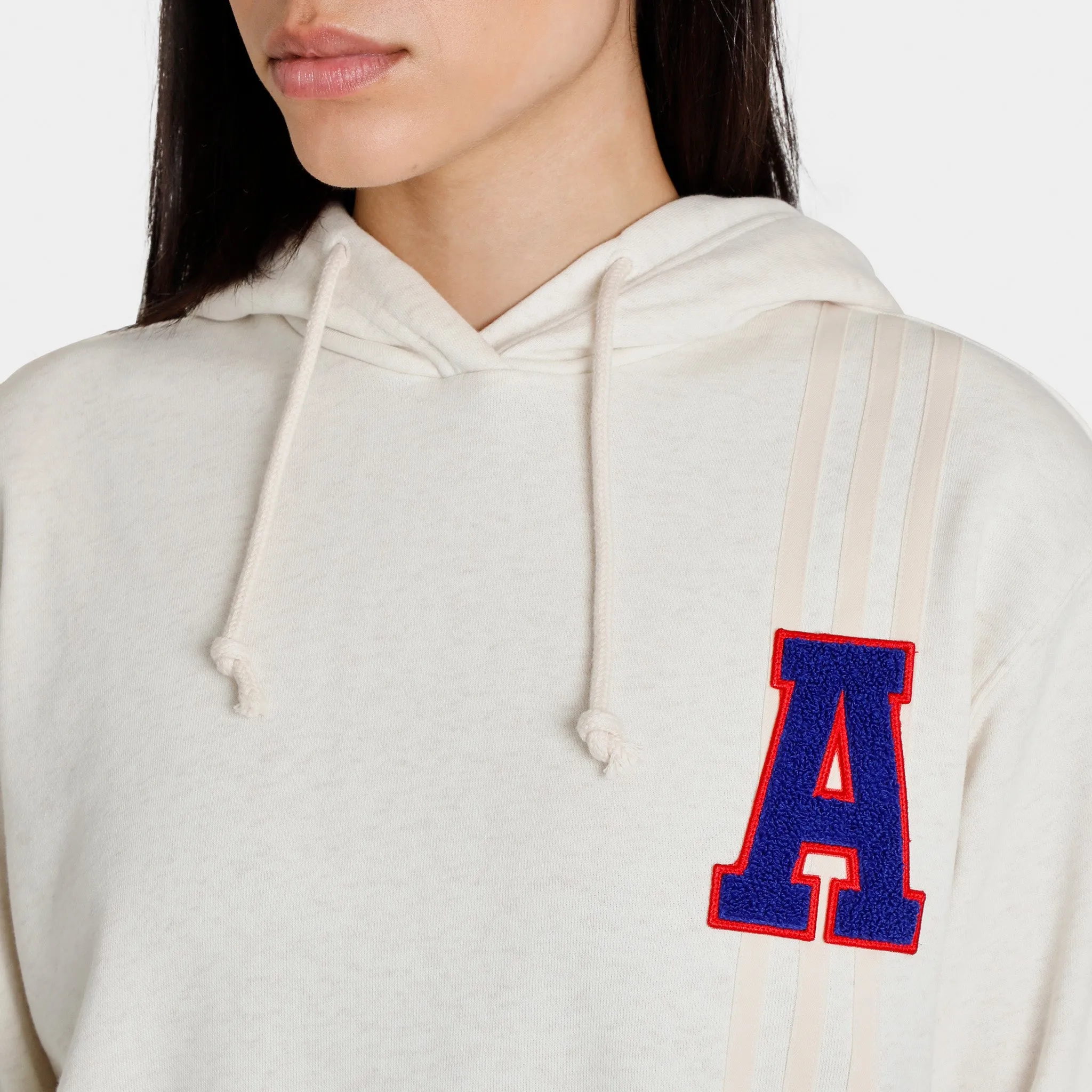 adidas Originals Women's Small Logo Pullover Hoodie / Wonder White sold by JD Sports product image thumbnail 4