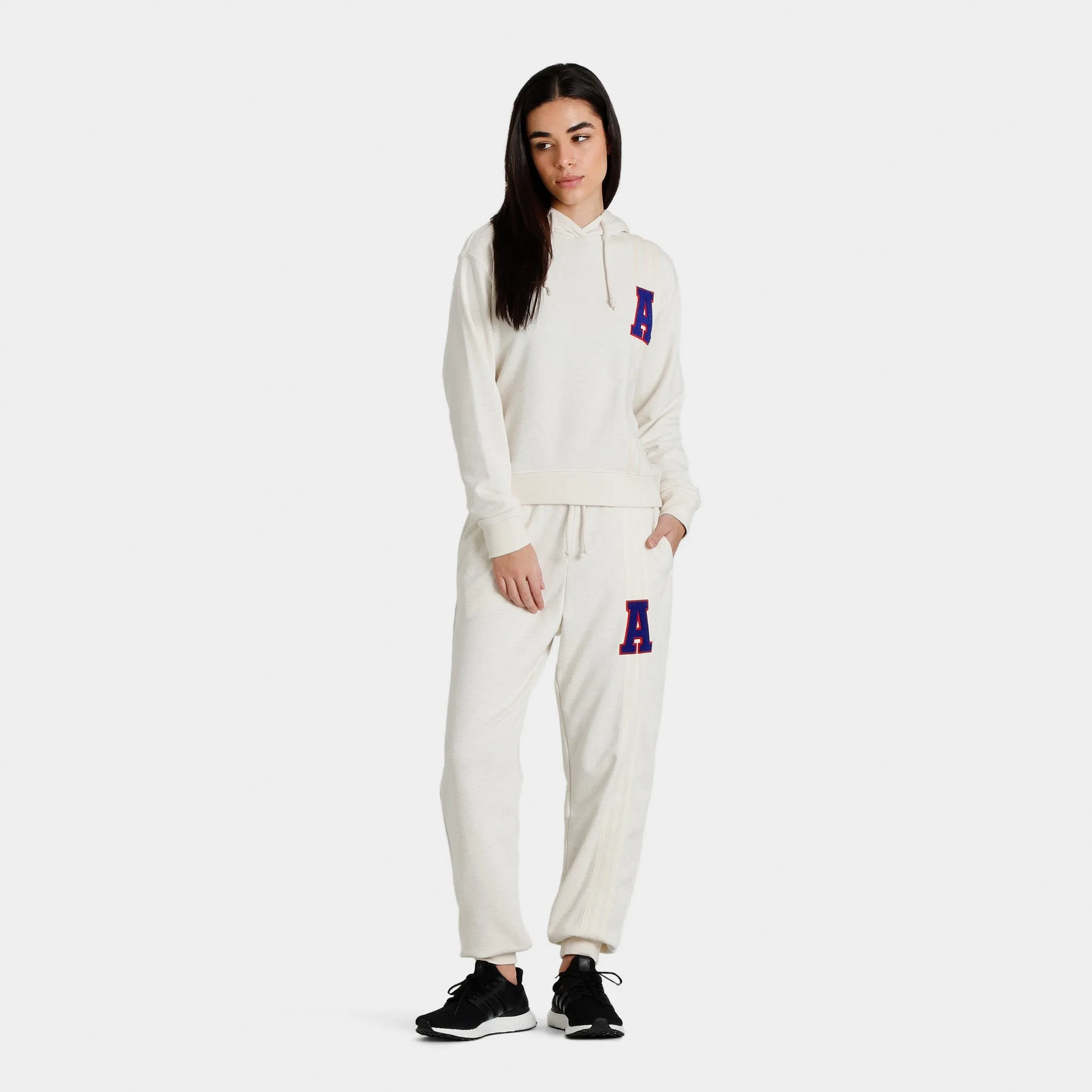 adidas Originals Women's Small Logo Pullover Hoodie / Wonder White sold by JD Sports product image thumbnail 5