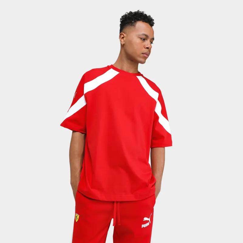Puma Ferrari Race Statement T-Shirt / Rossa Corsa sold by JD Sports