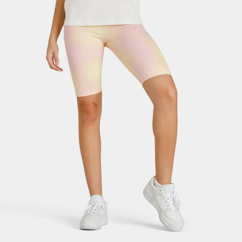 adidas Women's Bike Tights Bliss Lilac / Almost Yellow sold by JD Sports