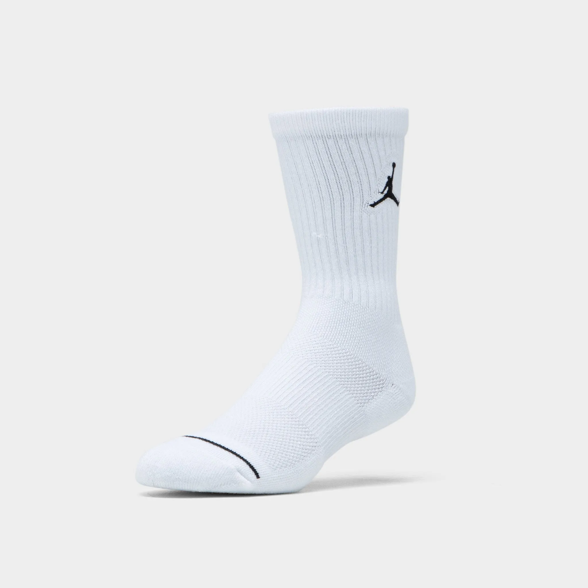 Jordan Everyday Max Crew Socks - 3 Pack White / White - Black sold by JD Sports