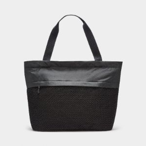 Nike Sportswear Essentials Tote Bag Black / Iron Grey - White sold by JD Sports