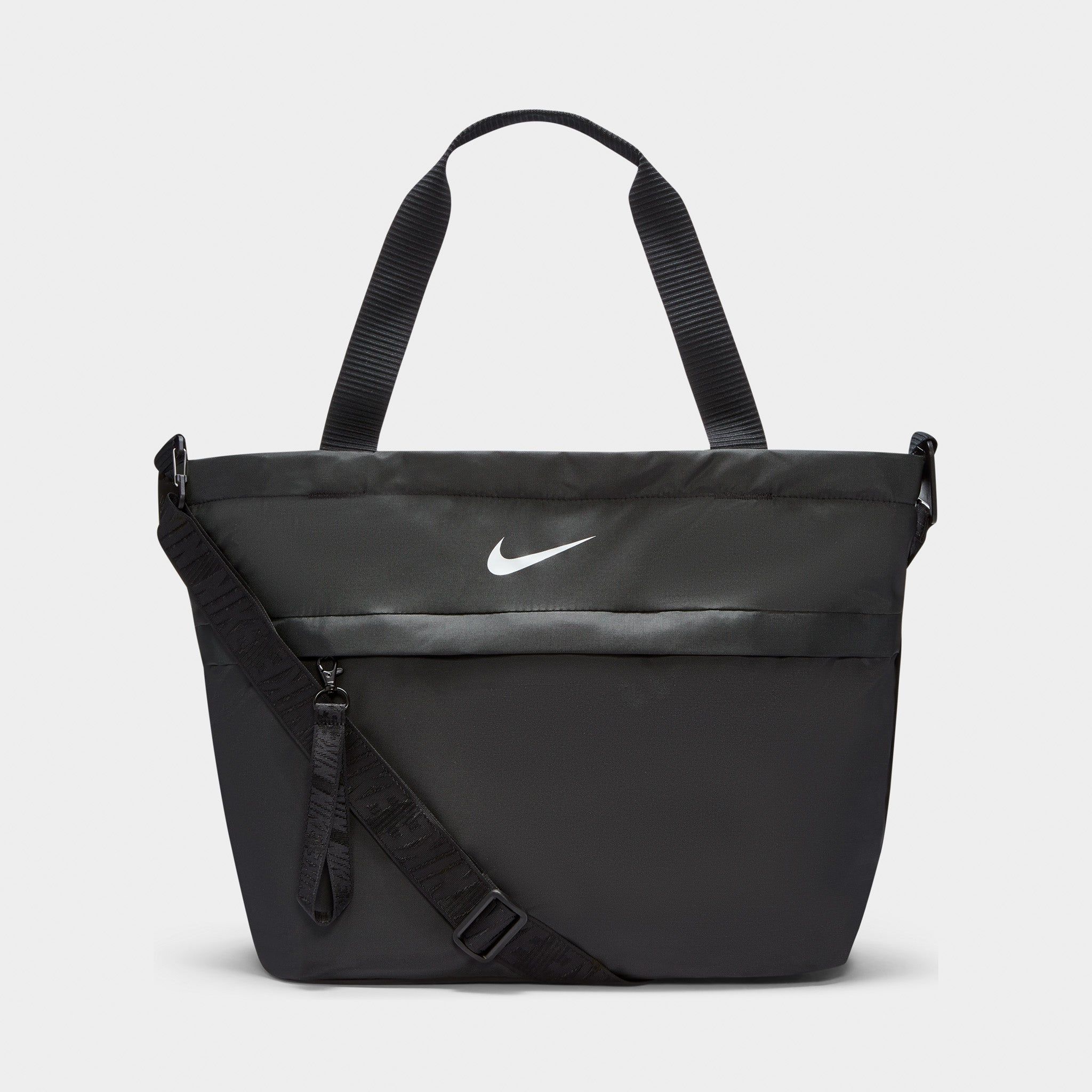 Nike Sportswear Essentials Tote Bag Black / Iron Grey - White sold by JD Sports