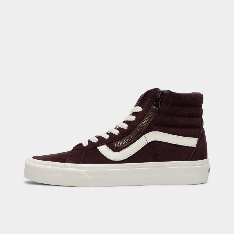 Vans Sk8-Hi Reissue Side Zip / Burgundy sold by JD Sports