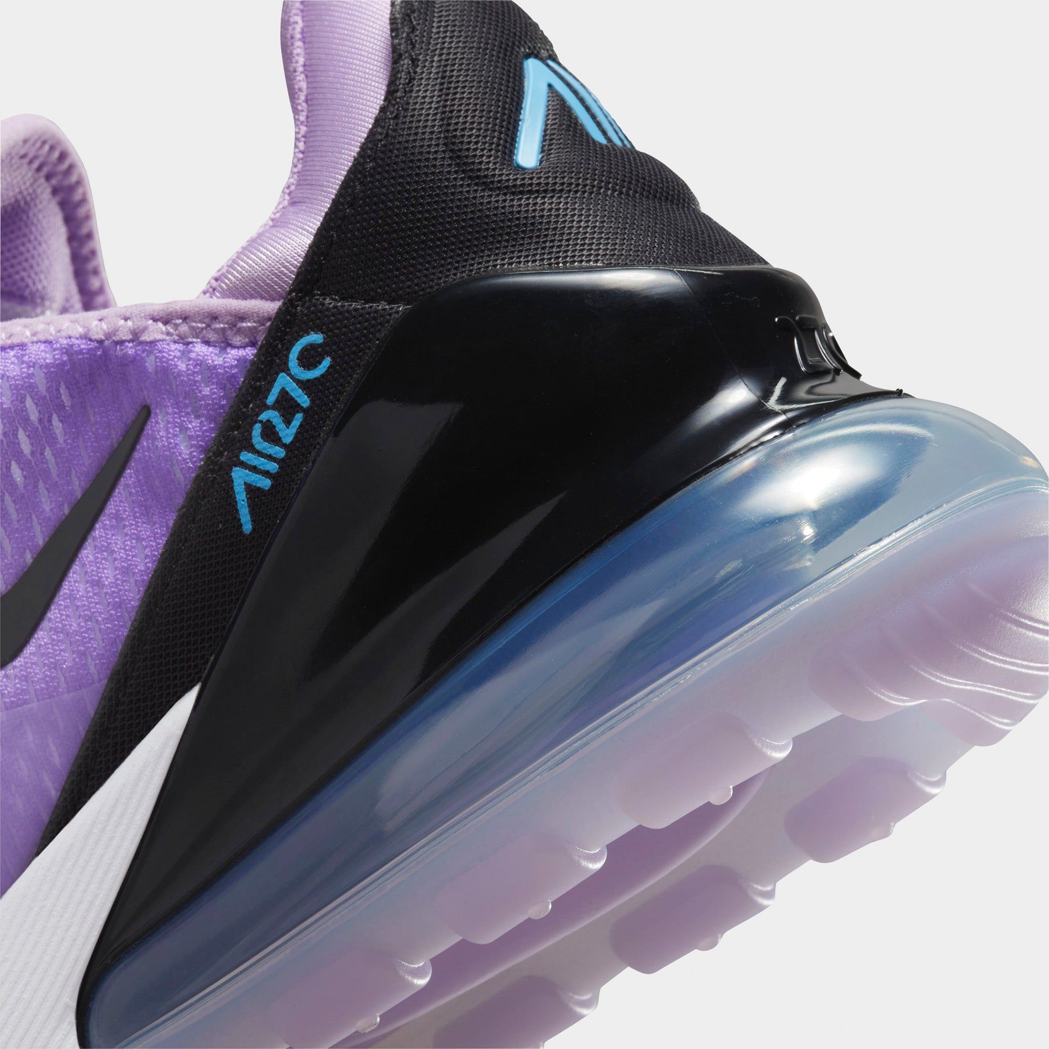 Nike Women's Air Max 270 Lilac / Black - University Blue sold by JD Sports product image thumbnail 3