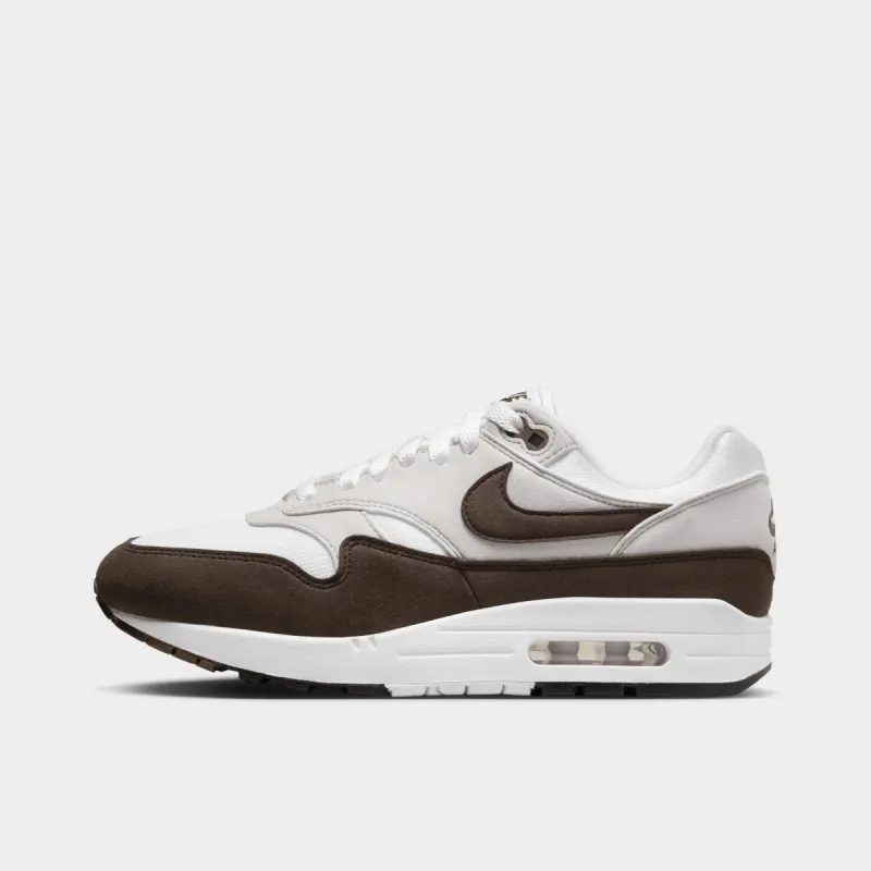 Nike Women�s Air Max 1 '87 Neutral Grey / Baroque Brown - White sold by JD Sports