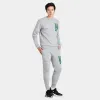 Hoodrich OG Pulse Crewneck Heather Grey / White - Green sold by JD Sports