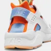 Nike Air Huarache White / Safety Orange - University Blue sold by JD Sports