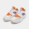 Nike Air Huarache White / Safety Orange - University Blue sold by JD Sports