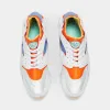 Nike Air Huarache White / Safety Orange - University Blue sold by JD Sports