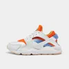 Nike Air Huarache White / Safety Orange - University Blue sold by JD Sports
