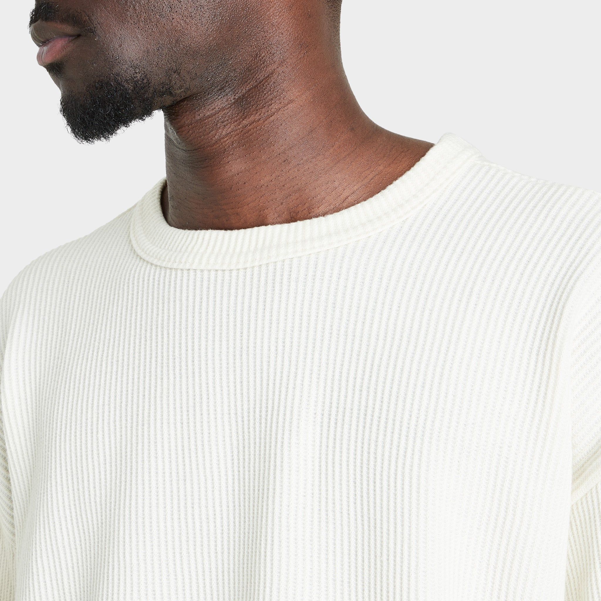 Reebok Classics Natural Dye Waffle Crew Sweatshirt / Non-Dyed sold by JD Sports product image thumbnail 3