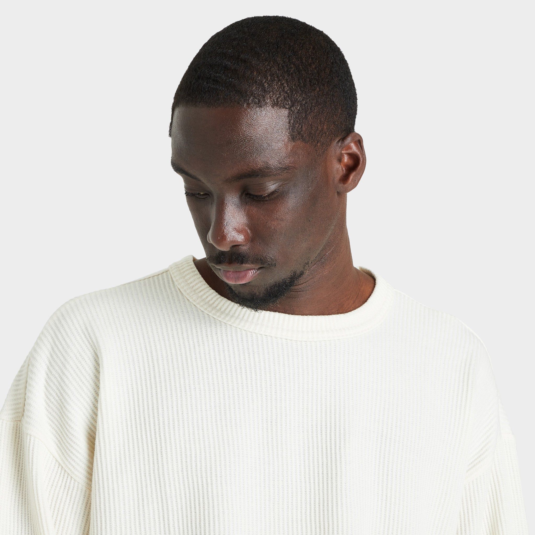Reebok Classics Natural Dye Waffle Crew Sweatshirt / Non-Dyed sold by JD Sports product image thumbnail 4