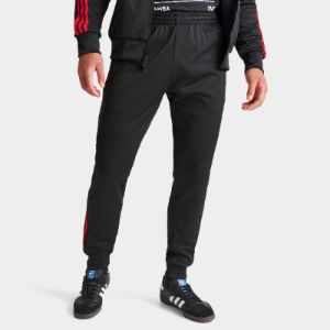 adidas Originals SST Track Pants Black / Better Scarlet sold by JD Sports