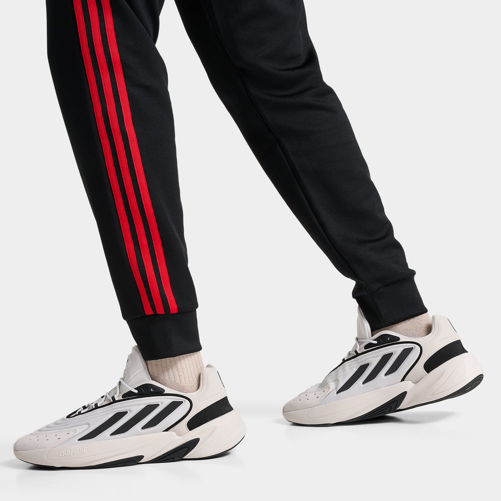adidas Originals SST Track Pants Black / Better Scarlet sold by JD Sports product image thumbnail 5