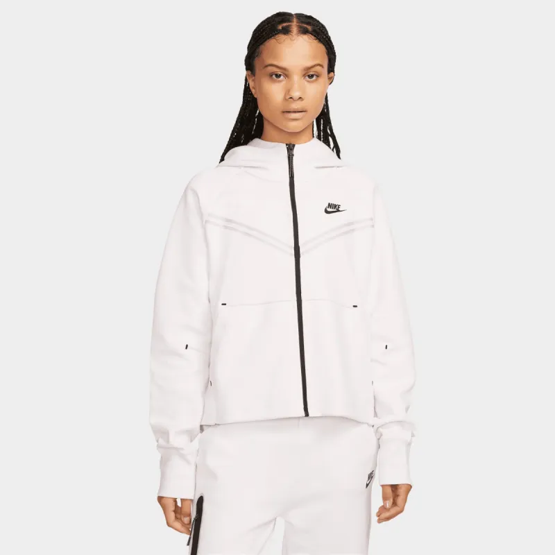 Nike Sportswear Women's Tech Fleece Windrunner Full-Zip Hoodie Pearl Pink / Black sold by JD Sports