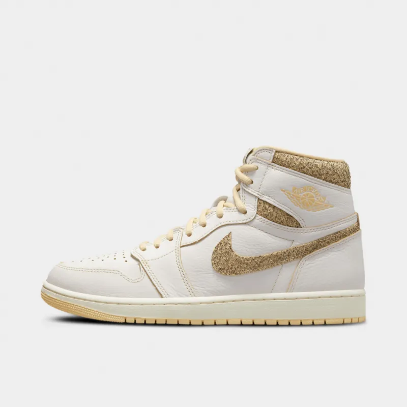 Jordan 1 Retro High OG Craft Sail / Pale Vanilla - Black sold by JD Sports