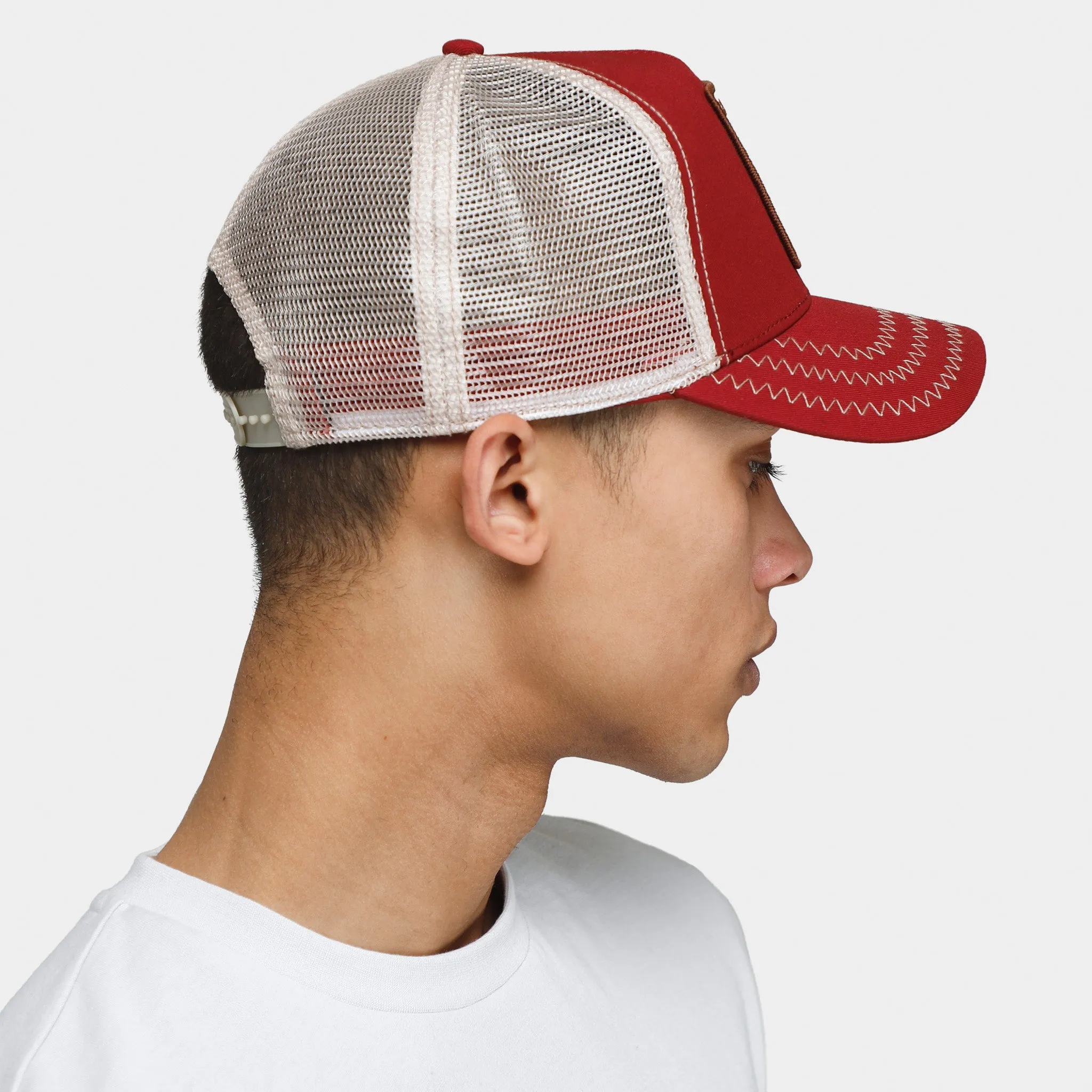 Goorin Bros. The Goat Trucker Hat / Red sold by JD Sports product image thumbnail 3