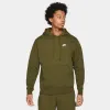 Nike Sportswear Club Fleece Pullover Hoodie Rough Green / Rough Green - White sold by JD Sports