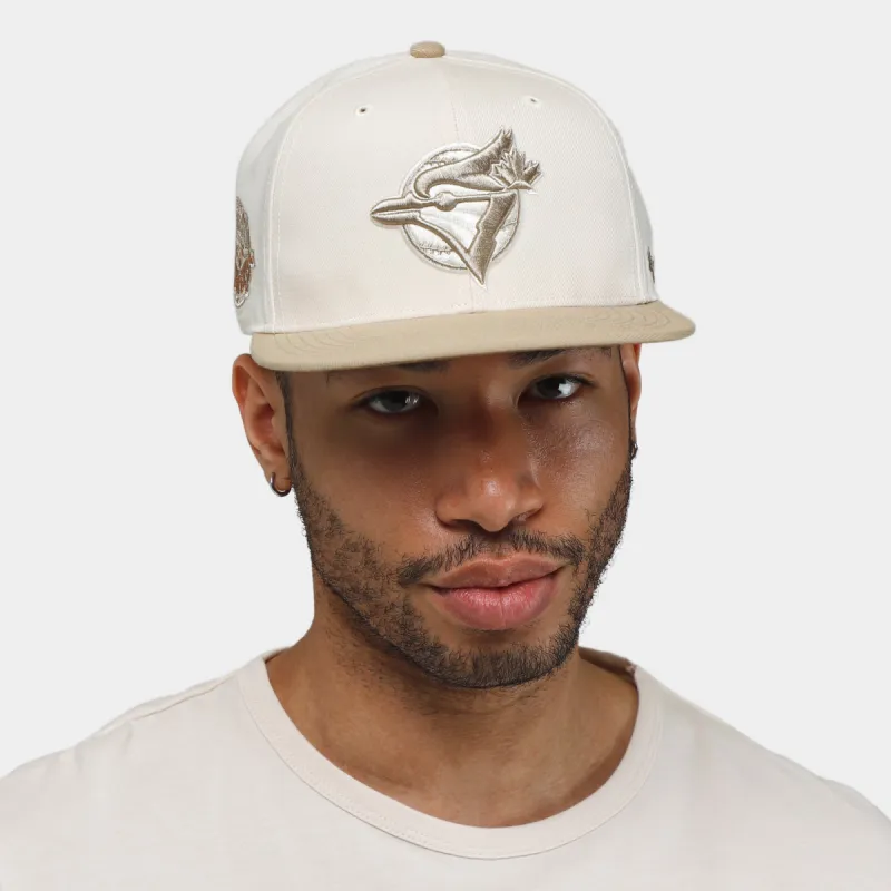 47 Brand Toronto Blue Jays Sierra Sure Shot Captain Snapback Natural / Khaki sold by JD Sports