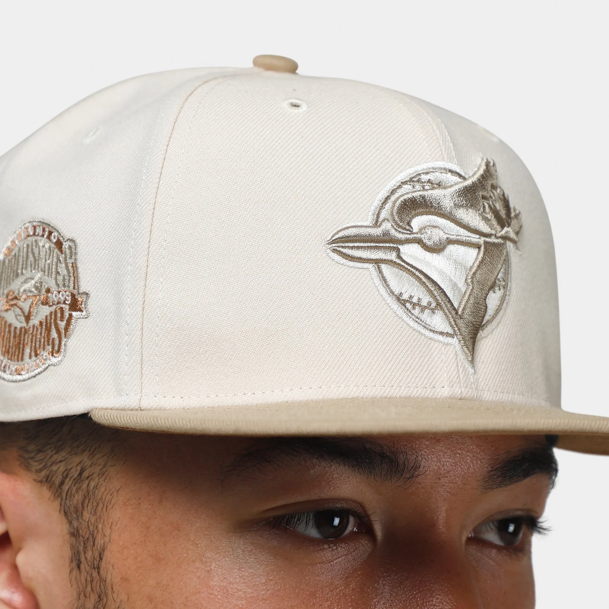 47 Brand Toronto Blue Jays Sierra Sure Shot Captain Snapback Natural / Khaki sold by JD Sports product image thumbnail 4