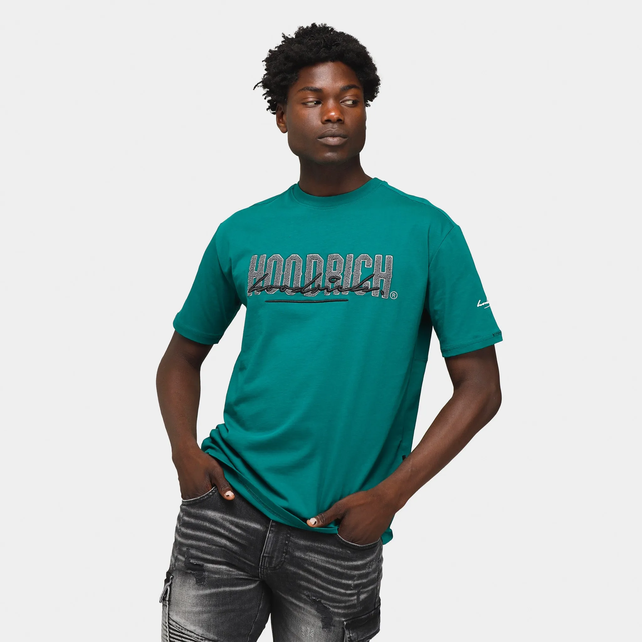 Hoodrich OG Blend V2 T-shirt Aventurine / Lava Smoke - Black sold by JD Sports