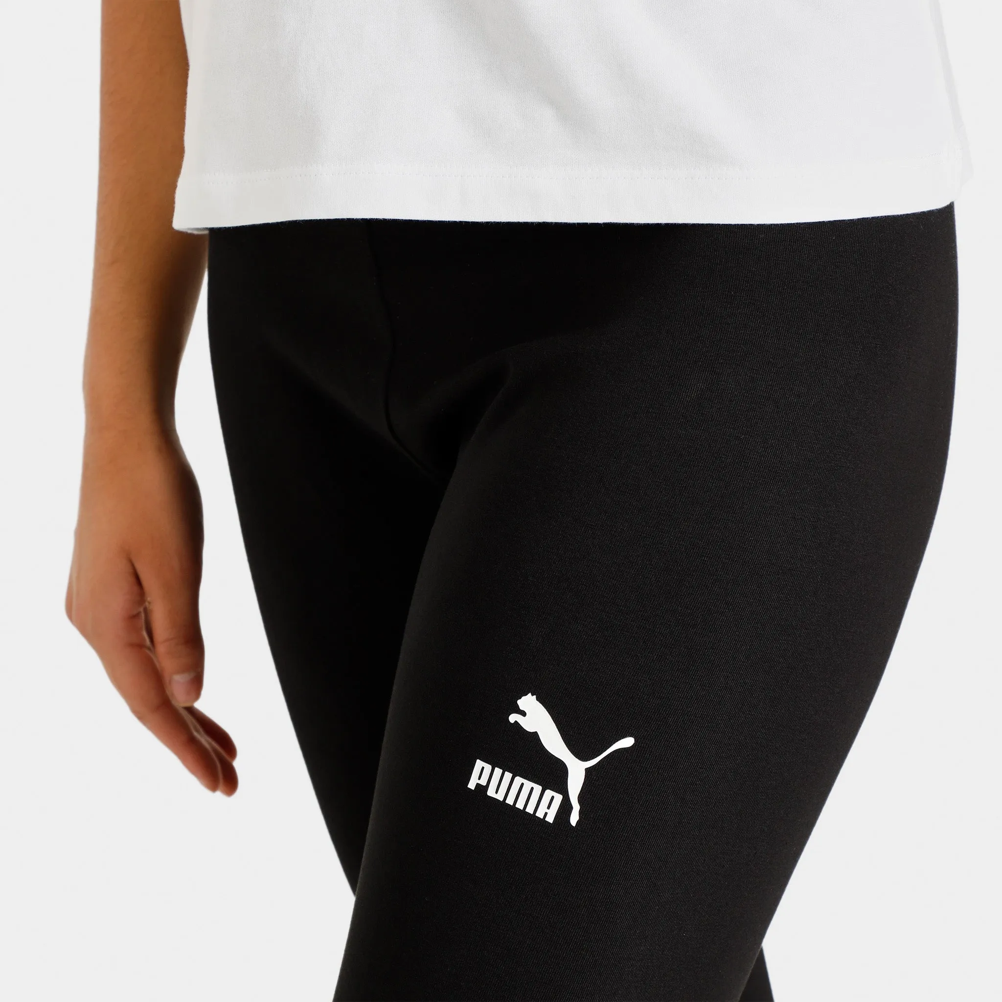 Puma Women's Classics High-Waist Leggings / Puma Black sold by JD Sports product image thumbnail 5