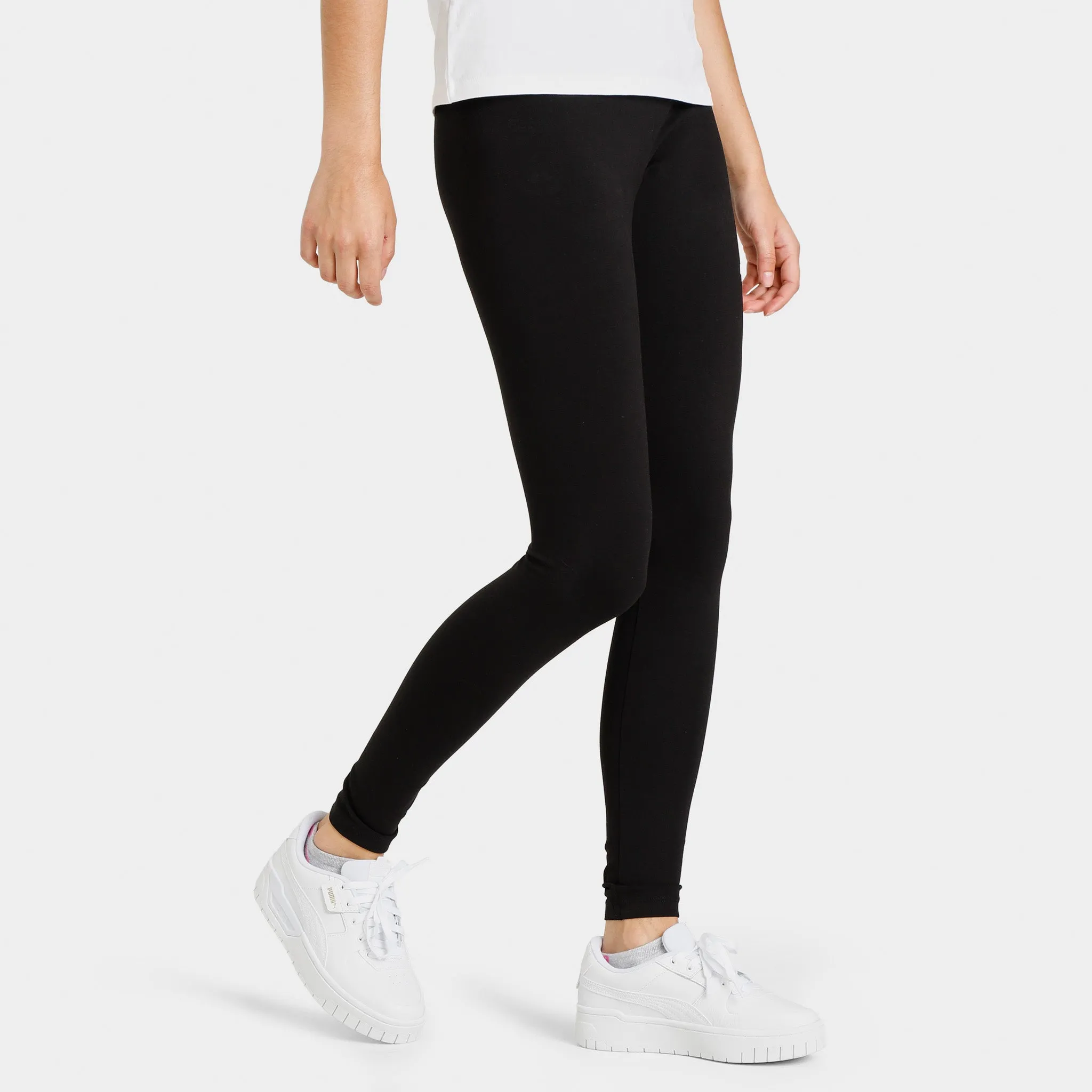 Puma Women's Classics High-Waist Leggings / Puma Black sold by JD Sports product image thumbnail 3