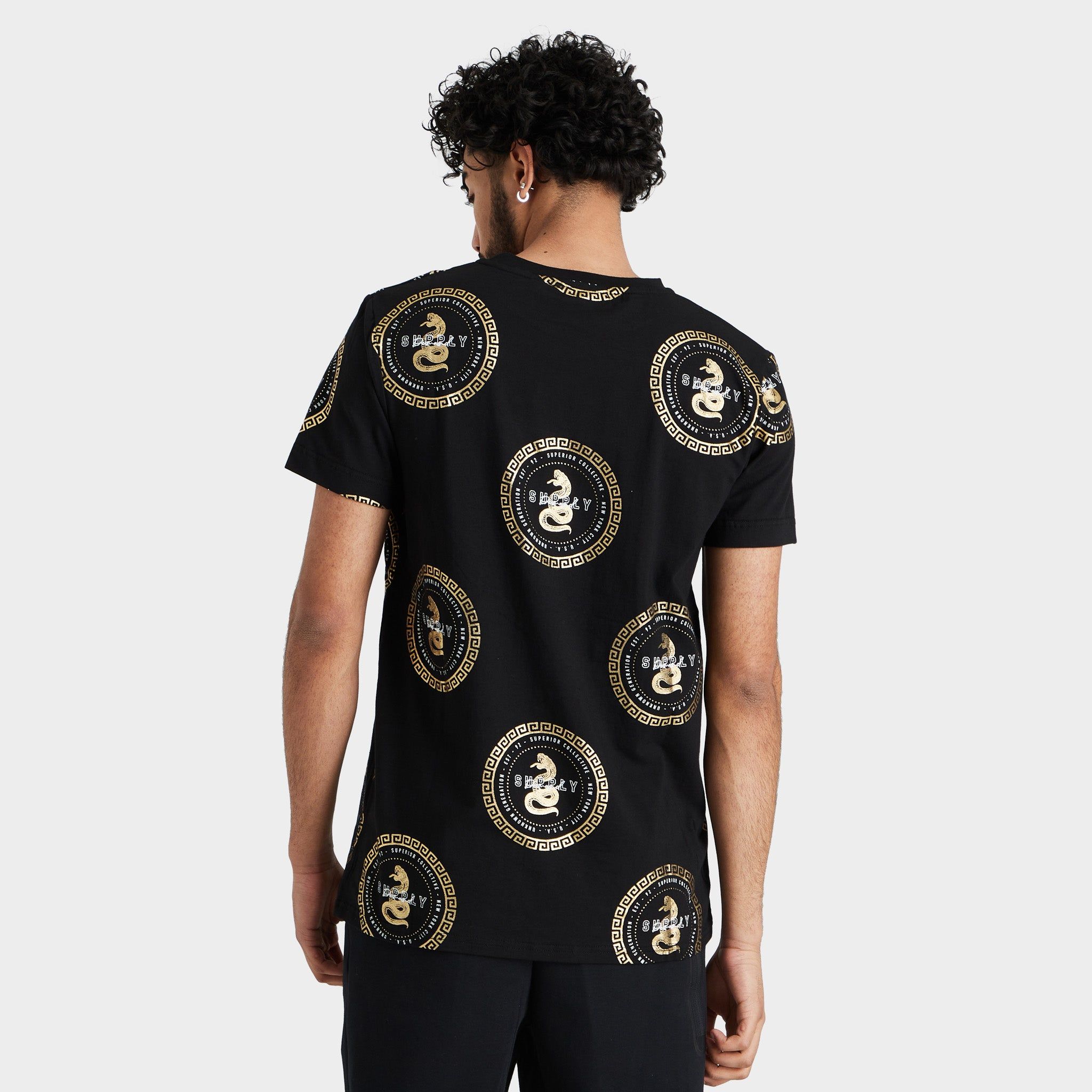 Supply & Demand Shrine T-shirt / Black sold by JD Sports product image thumbnail 2