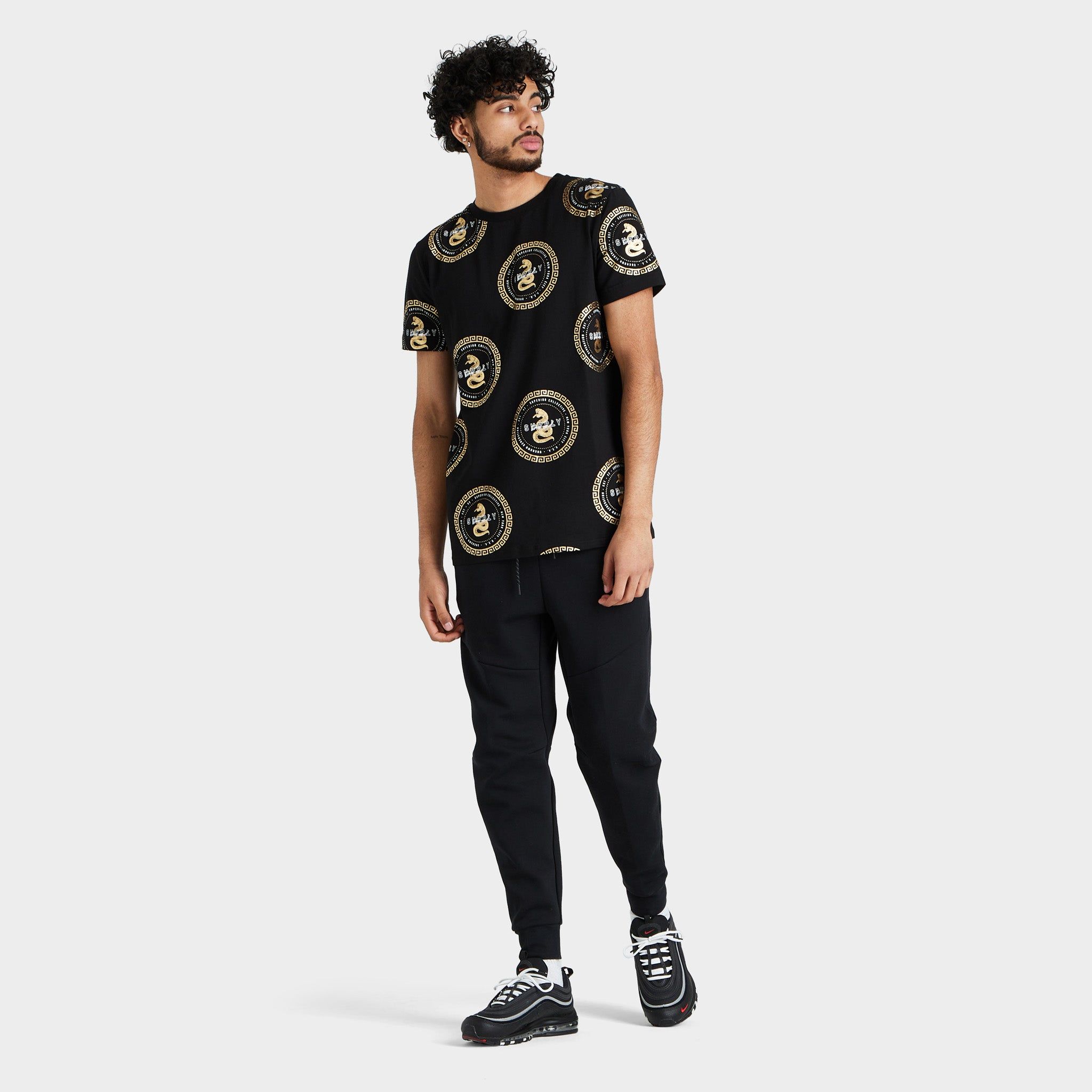 Supply & Demand Shrine T-shirt / Black sold by JD Sports product image thumbnail 5