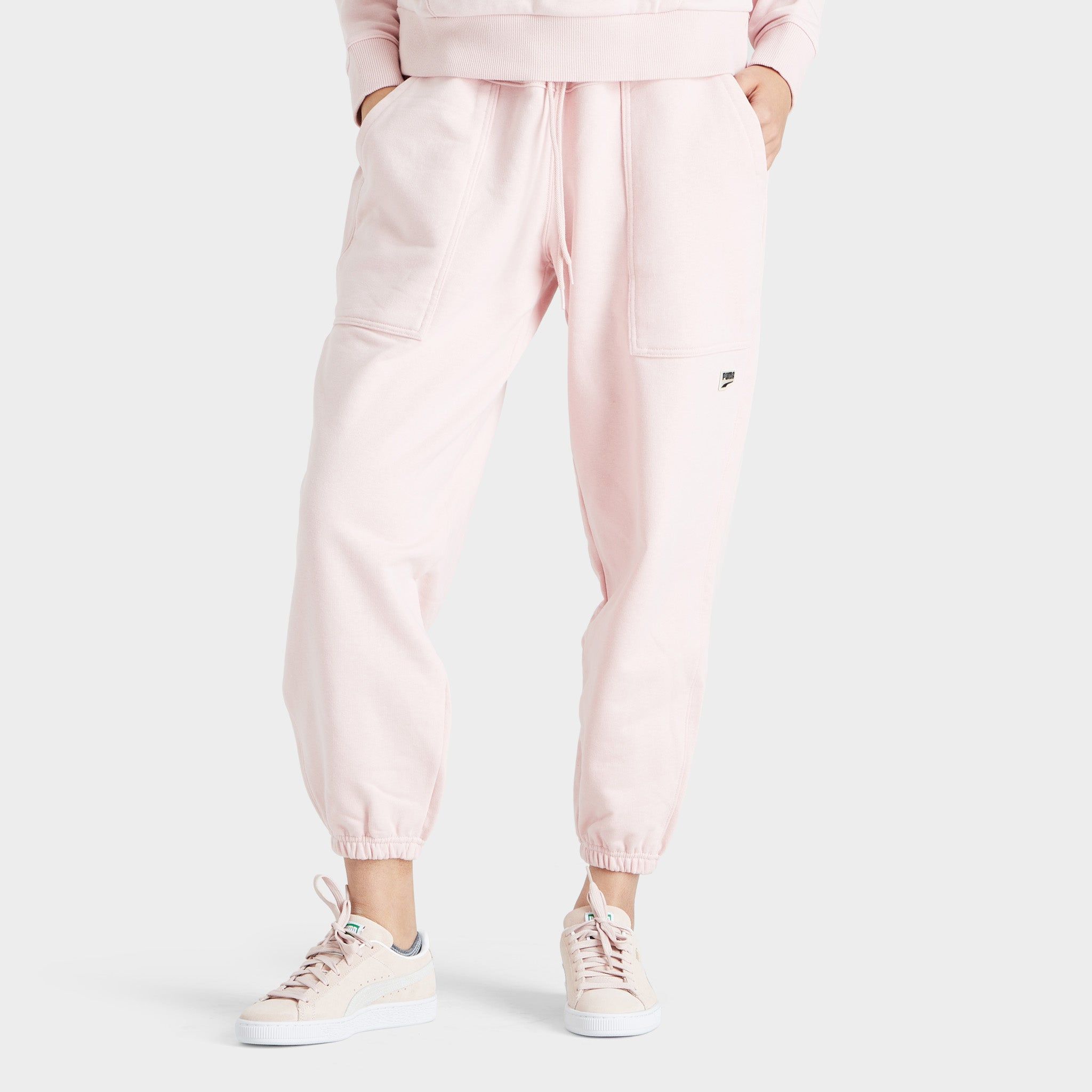 Puma Women's Downtown Sweatpants / Lotus sold by JD Sports
