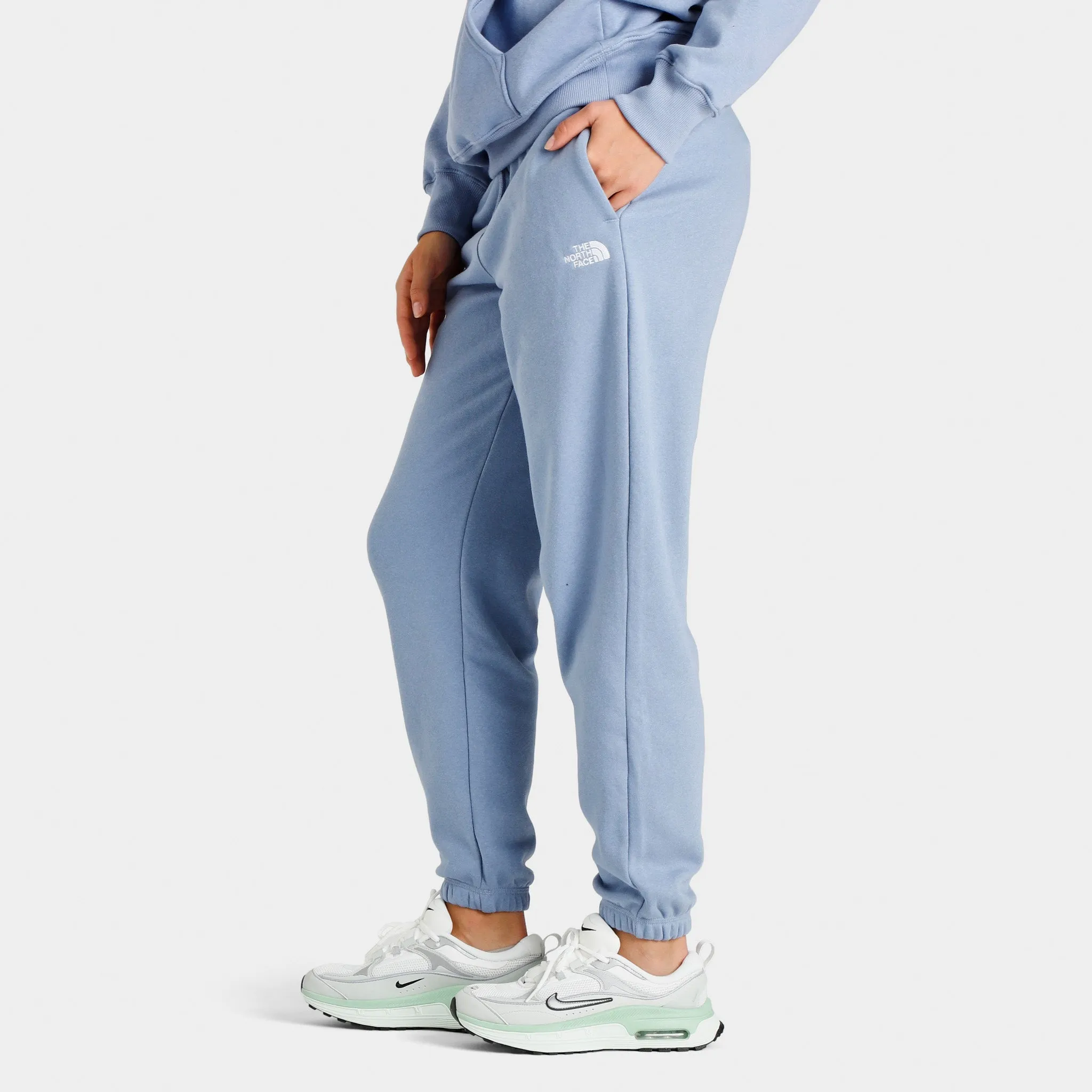 The North Face Women's Half Dome Fleece Sweatpants Folk Blue / TNF White sold by JD Sports product image thumbnail 3