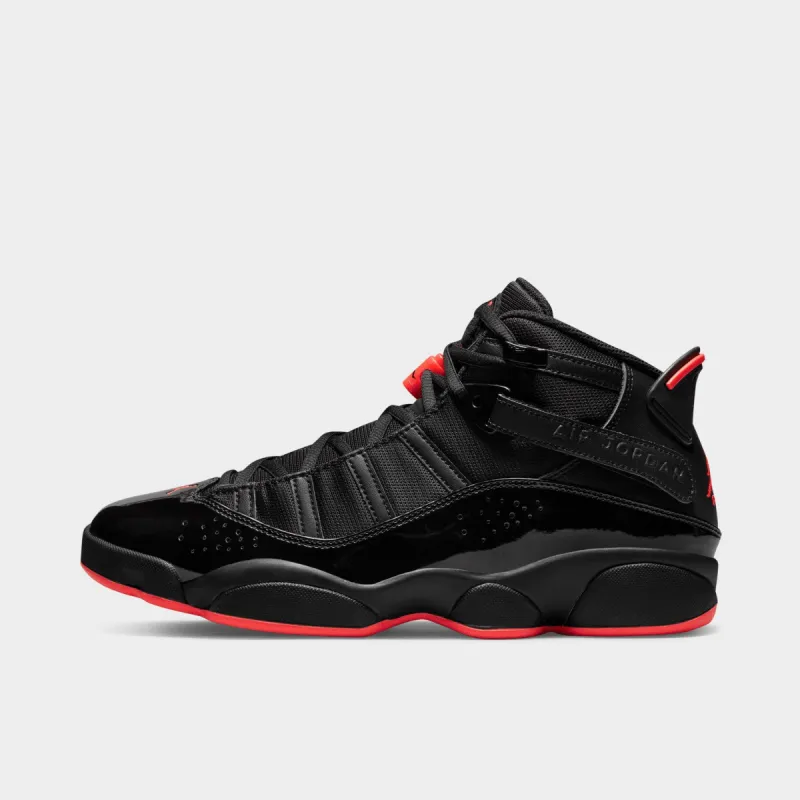 Jordan 6 Rings Black / Infrared 23 - Black sold by JD Sports