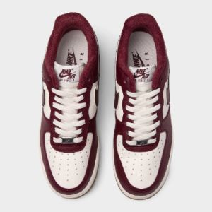 Nike Air Force 1 ‘07 LV8 Sail / Night Maroon - Gum Medium Brown sold by JD Sports