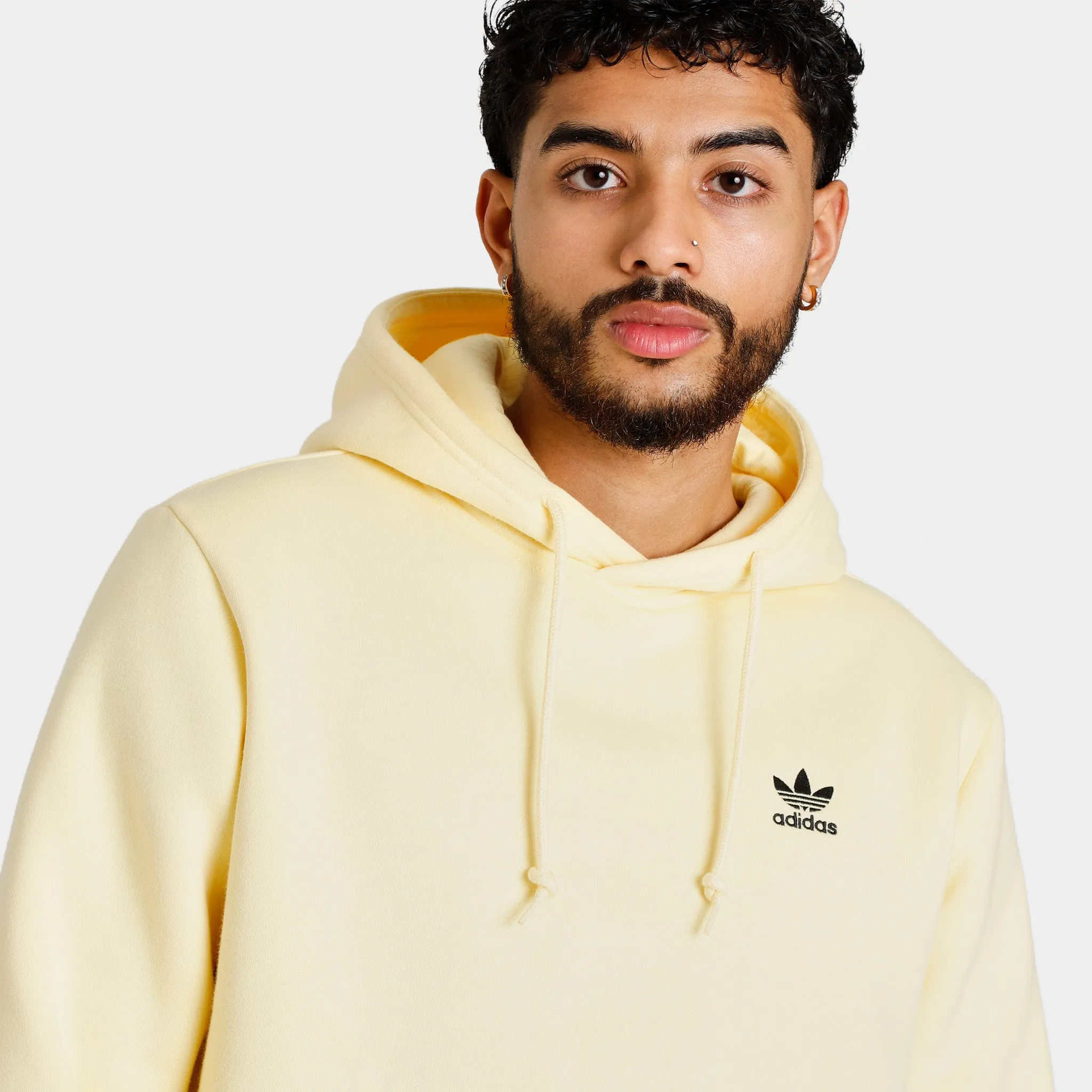 adidas Originals Trefoil Essentials Pullover Hoodie / Almost Yellow sold by JD Sports product image thumbnail 3