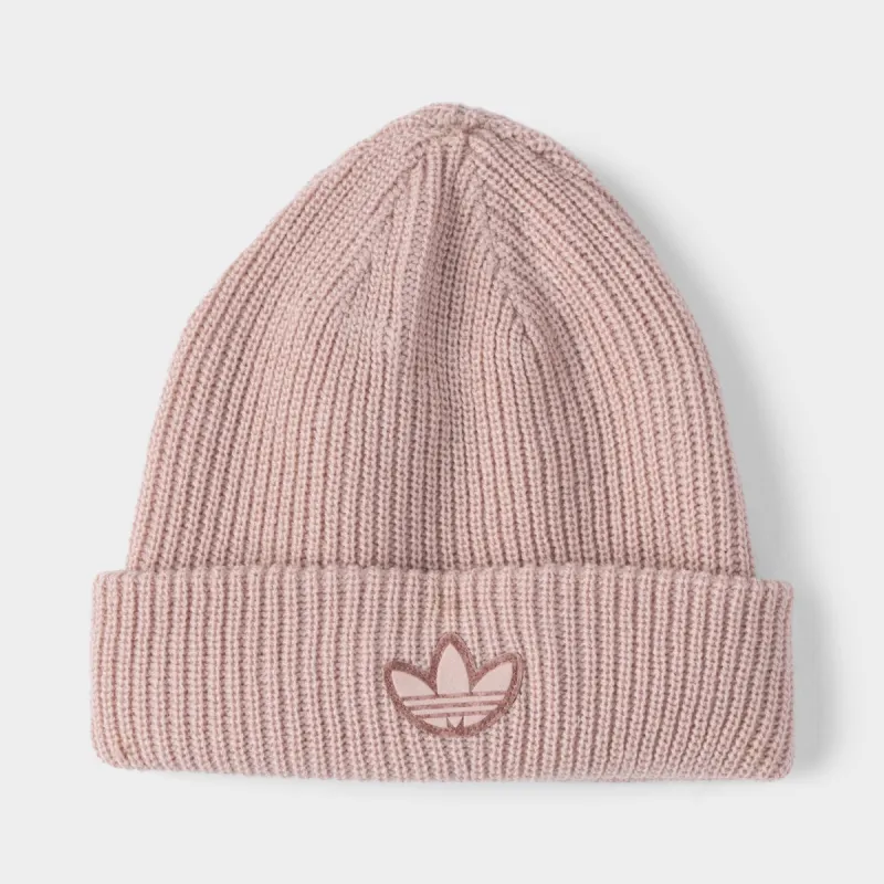 adidas Originals Adicolor Contempo Short Beanie / Wonder Taupe sold by JD Sports