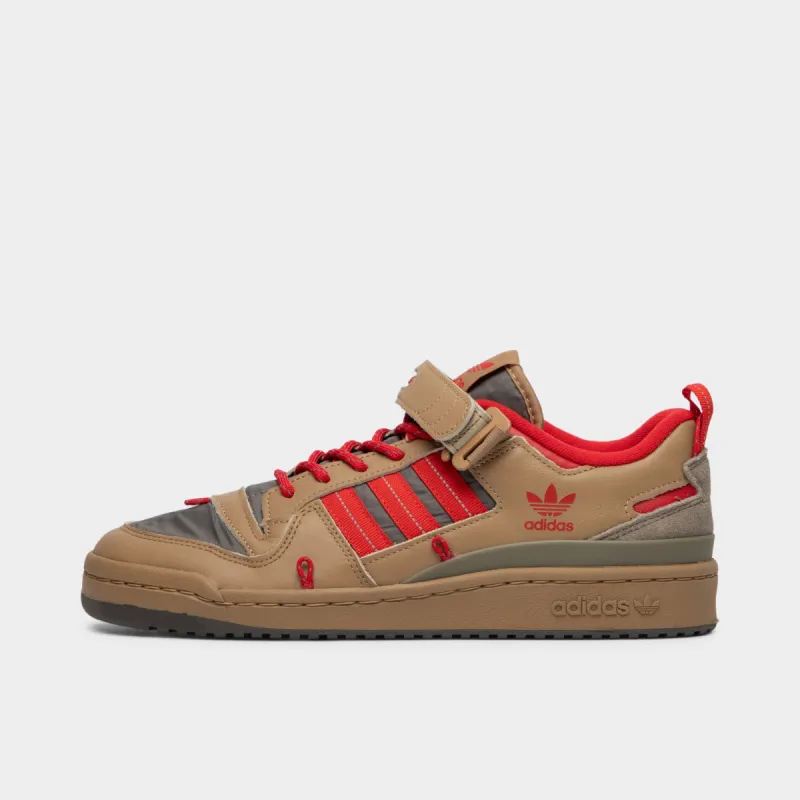 adidas Originals Forum 84 Camp Low Cardboard / Scarlet - Utility Grey sold by JD Sports