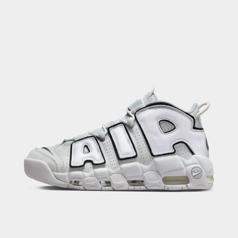 Nike Air More Uptempo '96 Photon Dust / Metallic Silver - White sold by JD Sports